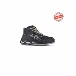 Les chaussures de sécurité hautes Jacob RS10134 U-Power sont des chaussures de travail robustes et classiques, dotées d'un em ...