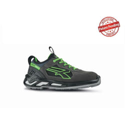 U-power - Chaussures de sécurité basses negan esd S1P src - Gris/Vert 39