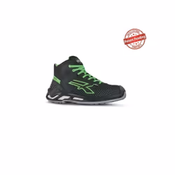 Les Harry RS10114 U-Power High Top Safety Shoes sont des chaussures de travail classiques et robustes, dotées d'un embout en  ...
