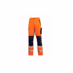 Le pantalon haute visibilité Roy HL222OF U-Power est un pantalon de travail extensible excellent pour assurer une haute visib ...