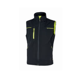 U-Power Style Saturn Gilet Noir, Vert