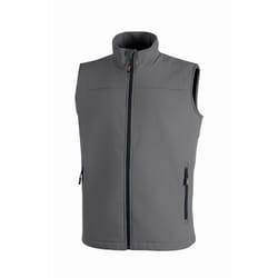 U-power - Veste de travail sans manches dublino - Gris métal s