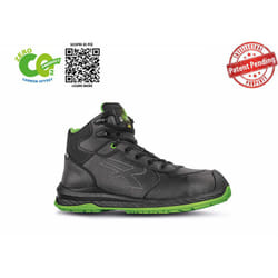 Chaussures de sécurité hautes NIAGARA UK ESD S3 CI SRC - Noir/Vert 42