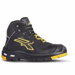 Les chaussures de sécurité hautes U-Power Cosmo S3 HI HRO CI SRC sont l'un des nouveaux modèles de la ligne Bau & Building co ...