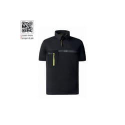 U-power - Polo termoregulatrice noire taille xl