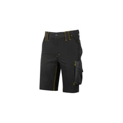 U-power - Bermuda de travail en tissu Femme mercury - Noir l - fr (44) - eu (50)