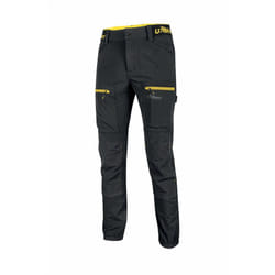 U-power - Pantalon de travail été stretch horizon - Noir xs - fr (36) - eu (42)