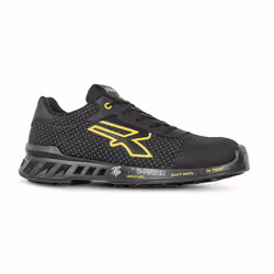 U-Power MATT s ESD, Unisexe, Adulte, Chaussures de sport de sécurité, Noir, Jaune, Textile, Aluminium