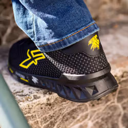 U-Power MATT s ESD Unisexe Adulte Noir, Jaune - Vue supplémentaire 6