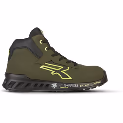 Les chaussures de sécurité montantes Tyler S3 SRC CI ESD sont l'une des nouveautés absolues de la ligne Red Leve, qui compren ...