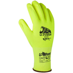 U-power - Icon Gants de travail de sécurité en nylon pour écran tactile Vert 10/XL