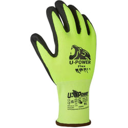 U-power - Flex Gants de travail de sécurité en nylon pour écran tactile Vert 8/M