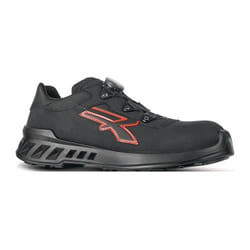 U-power - Chaussure basse de sécurité Caesar taille 45 w. 11 noir/rouge S3 ci src esd en iso 20345 microfibre