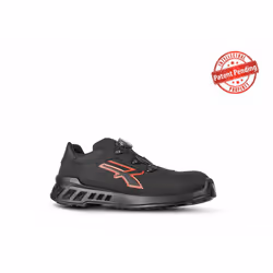 Chaussures de sécurité basses CAESAR S3 SRC CI ESD - Noir/Rouge 48
