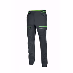 Pantalon de travail été stretch HORIZON - Gris/Vert M - FR (42) - EU (48)