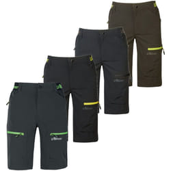Short de travail extensible U-Power Ares U-4 - M - Gris / vert