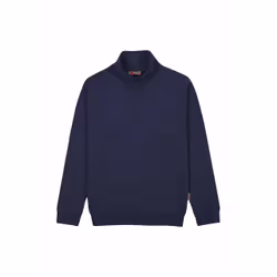 U-Power Style Tautra, Jumper, Unisexe, Bleu, 5XL, Fermeture à glissière, Coton, Polyester