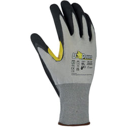 U-power - Gants travail Kai hppe tungstène résistant aux coupures et gris 7/S