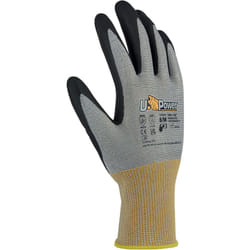 U-power - Gants travail Polka en nylon résistant coupures d gris 10/XL