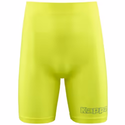 Short de compression pour homme - Kombat Skin - Jaune fluo - Respirant