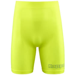 Short de compression pour homme - Kombat Skin - Jaune fluo - Respirant