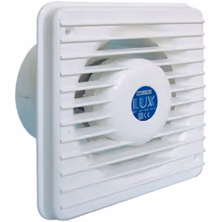 Modèle axial centrifuge pour mur, en matière thermoplastique, puissance 15 Watt., 240 Volt. Dimensions hors tout 140x140x85 m ...