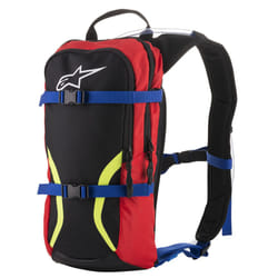 Alpinestars Iguana Hydration Sac à dos, rouge-bleu-jaune, taille 6-10l pour Hommes