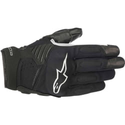Alpinestars Faster Gants de moto, noir-blanc, taille 2XL pour Hommes