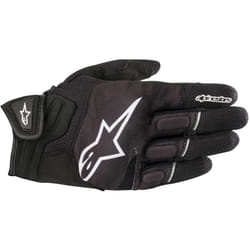 Alpinestars Atom Gants de moto, noir-blanc, taille 2XL pour Hommes