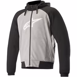 Alpinestars 4200918-951-4XL, Adulte, Mâle, Sweat à capuche, Noir, Gris, XXXXL, SML