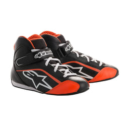 Alpinestars 2712518-1241-12.5 Chaussure de moto Mâle Adulte Noir, Orange, Blanc