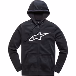 Alpinestars 1038-53052-1020-XL, Adulte, Mâle, Sweat à capuche, Noir, Blanc, XL, SML