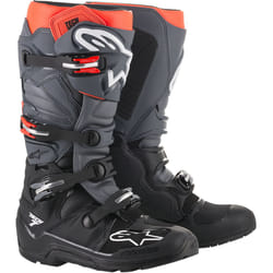 Alpinestars 2012114-1133-12 Chaussure de moto Mâle Adulte Noir, Gris, Rouge