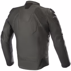 Alpinestars Caliber Veste de moto en cuir, noir, taille 56 pour Hommes