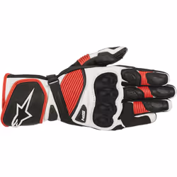 Alpinestars 3558119-123-XXL, Moto, XXL, SML, Adulte, Mâle, Noir, Rouge, Blanc