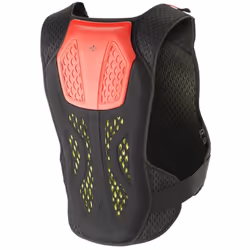 Alpinestars Sequence Protecteur thoracique, noir-rouge, taille XS S pour Hommes