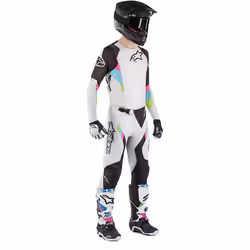 Alpinestars Super Tech Limited Edition Pantalon MX, noir-blanc, taille 28 pour Hommes