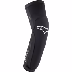 Alpinestars Paragon Plus Protecteurs de genou/Shin, noir-blanc, taille M pour Hommes