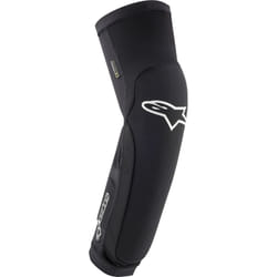 Alpinestars Paragon Plus Protecteurs de genou/Shin, noir-blanc, taille M pour Hommes