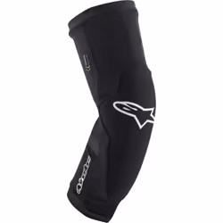 Alpinestars Paragon Plus Protecteurs de genou, noir-blanc, taille M pour Hommes