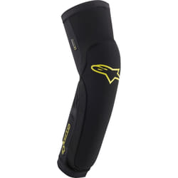 Alpinestars Paragon Plus Protecteurs de genou/Shin, noir-jaune, taille M pour Hommes