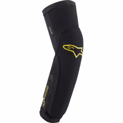 Alpinestars Paragon Plus Protecteurs de genou/Shin, noir-jaune, taille M pour Hommes