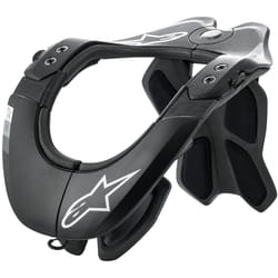 Alpinestars BNS Tech-2 Protecteur de cou, noir-gris, taille L XL pour Hommes