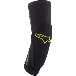 Alpinestars Paragon Plus Protecteurs de genou, noir-jaune, taille S pour Hommes