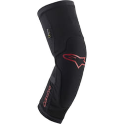 Alpinestars Paragon Plus Protecteurs de genou, noir-rouge, taille XL pour Hommes