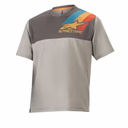 Alpinestars 1775919-985A-XL, Adulte, Mâle, Couleur aqua, Gris, Ocre, Rouge, XL, SML