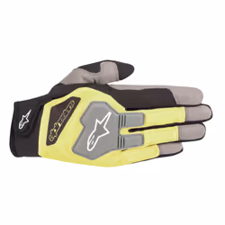 Alpinestars 3552519-155-S, Moto, S, SML, Adulte, Mâle, Noir, Jaune