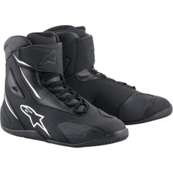 Alpinestars Fastback 2 Chaussures de moto, noir-blanc, taille 42 pour Hommes