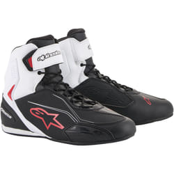 Alpinestars 2510219-123-8.5 Chaussure de moto Mâle Adulte Noir, Rouge, Blanc