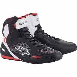 Alpinestars 2510319-123-8.5, Mâle, Adulte, Bottes de course, Noir, Rouge, Blanc